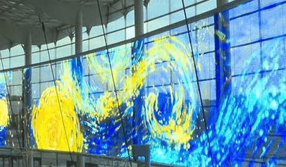 透明格栅屏相较于传统led显示屏的“三”大优势